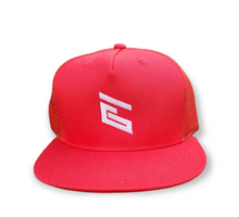 Load image into Gallery viewer, Clean &amp; Simple EG Trucker - RED
